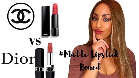 chanel dior lipstick|chanel vs dior lipstick.